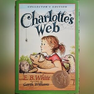 Charlotte's Web Collector's First Edition Hardcover Book with Jacket Cover